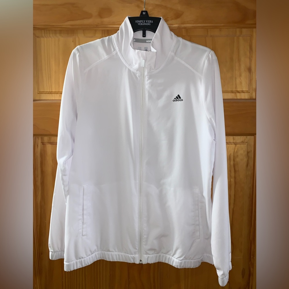 Woman’s Adidas Golf Jacket Size M Mint Condition